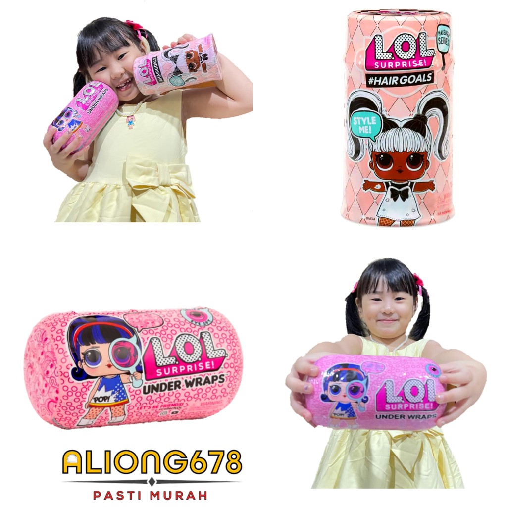 LOl Kapsul Jumbo Underwraps/Boneka Lol surprise MUrah Aliong68