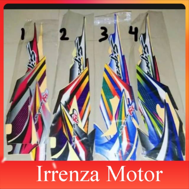 Striping Lis body motor Supra fit 2004