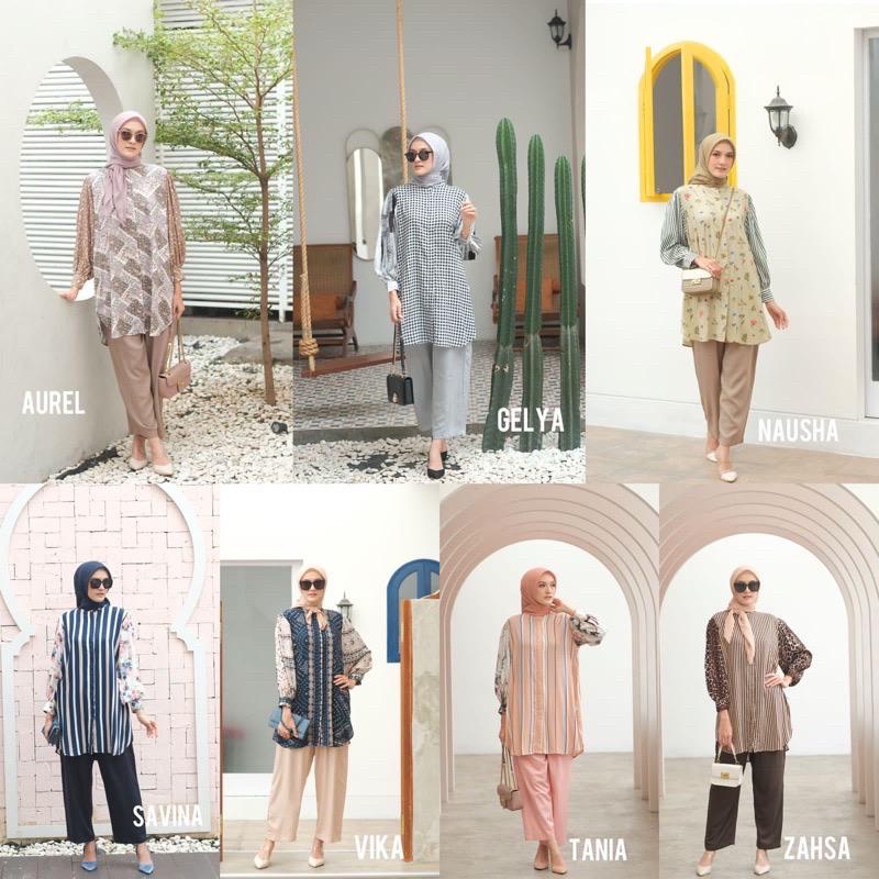 Baju Perempuan Eyberli.id Model Alice Terbaru Tersedia Dalam Beberapa Motif