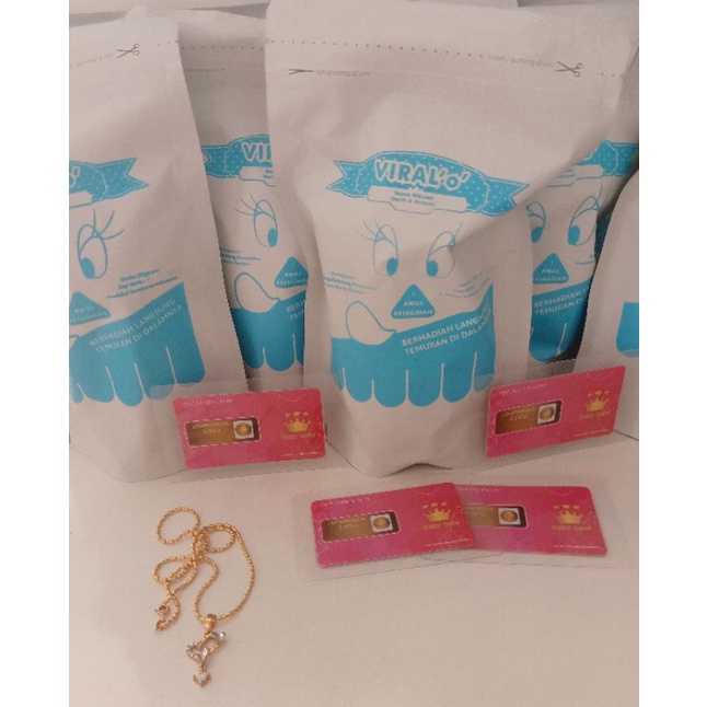 

Termurah Snack Berhadiah langsung no hoax isi 3 bungkus