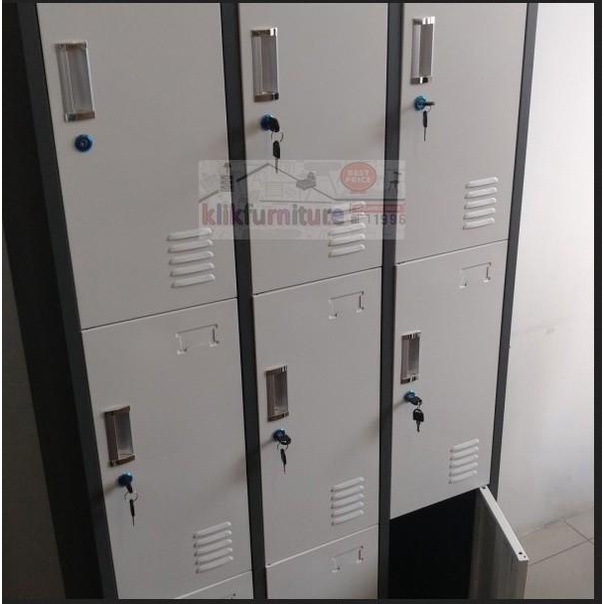 

Cabinet / Promo Lemari Loker Locker Cabinet 9 Pintu Full Besi Akl09