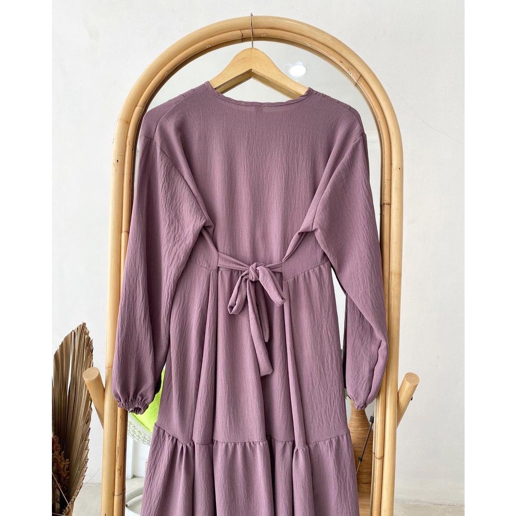 MISELA DRESS - DRESS WANITA - DRESS MUSLIM - DRESS OVERSIZE