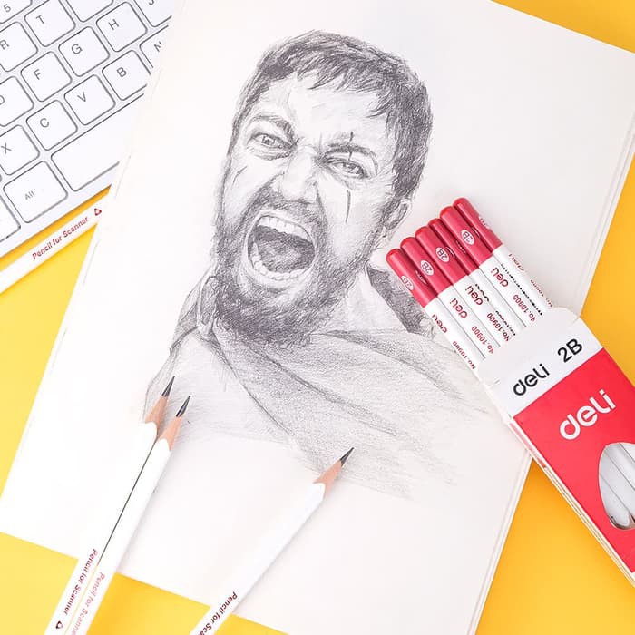 

NEW PRODUK DELI PENCIL 2B 12PCS W10900 - PENSIL KAYU ANAK