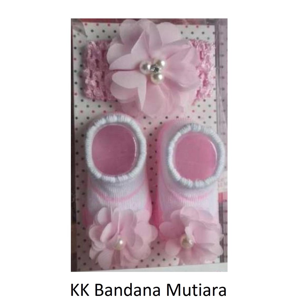 Kaos Kaki Bandana Set Bayi Cute &amp; Stylish Import CBKS JH VC