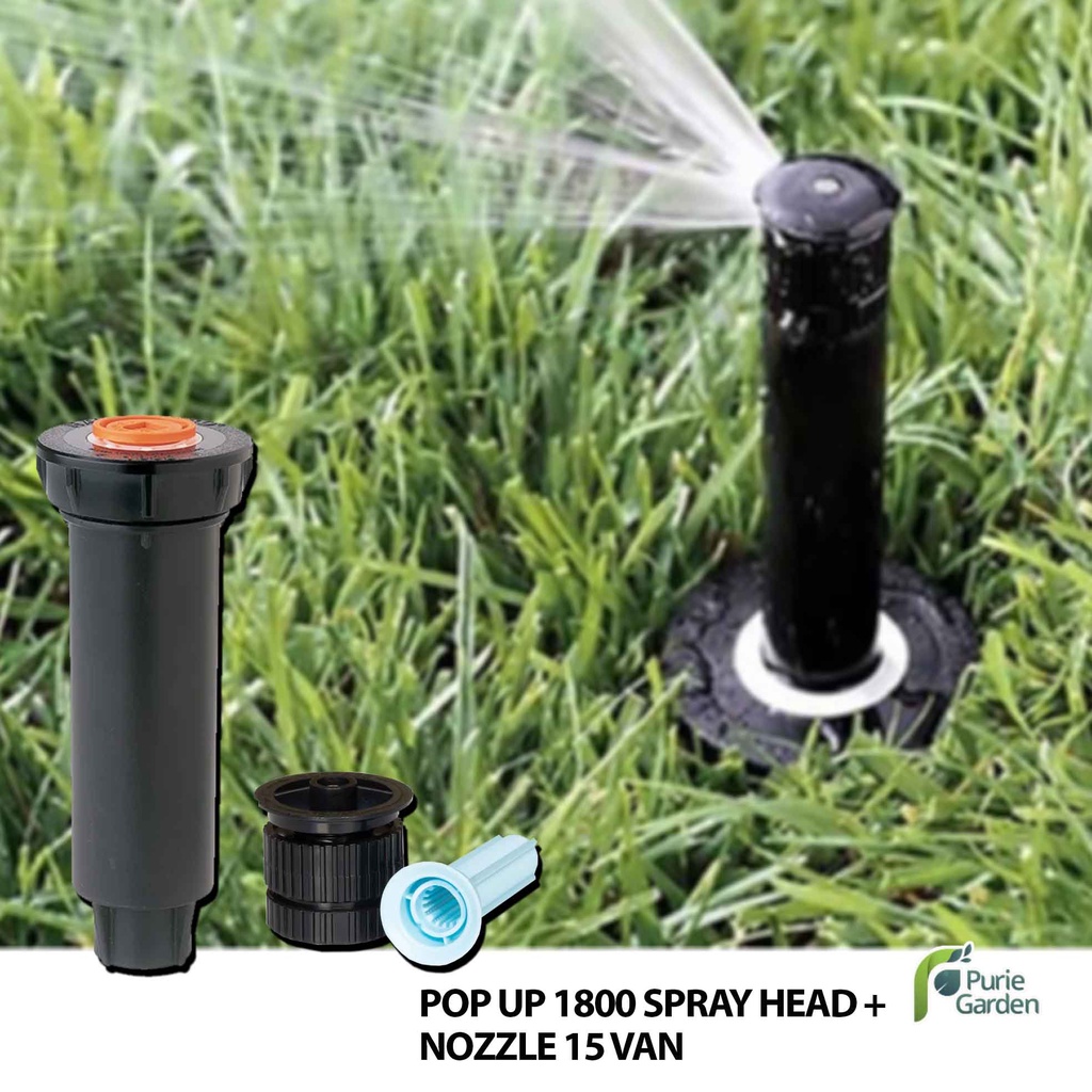 Sprayer Sprinkler Irigasi Rain Bird Pop Up 1800 / 1804 Series PG SBY