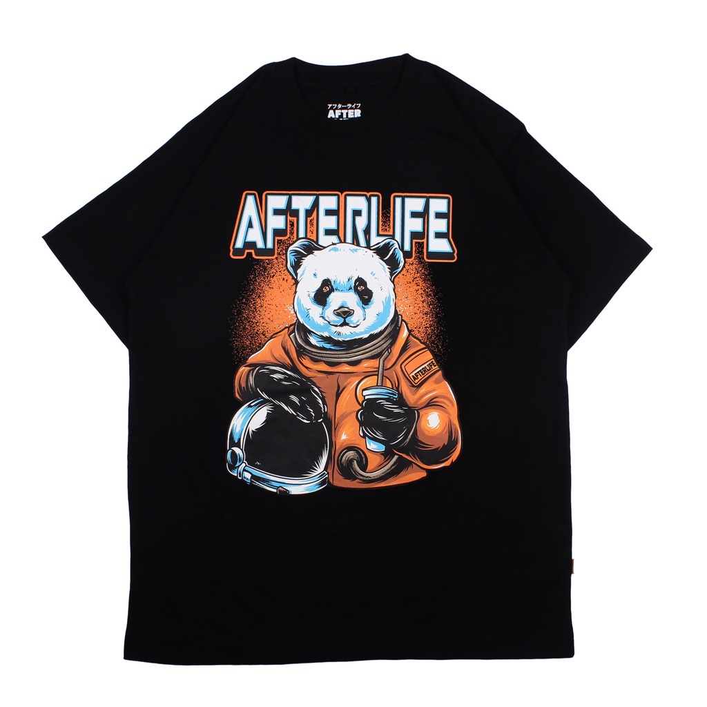 AFTERLIFE - Tshirt Afterout Panda Black | 21050A