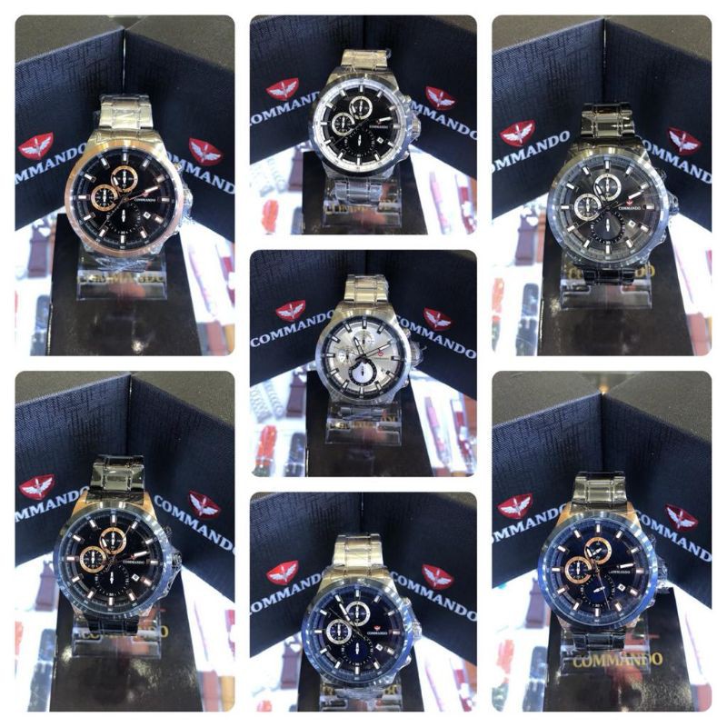 JAM TANGAN PRIA COMMANDO 7003
