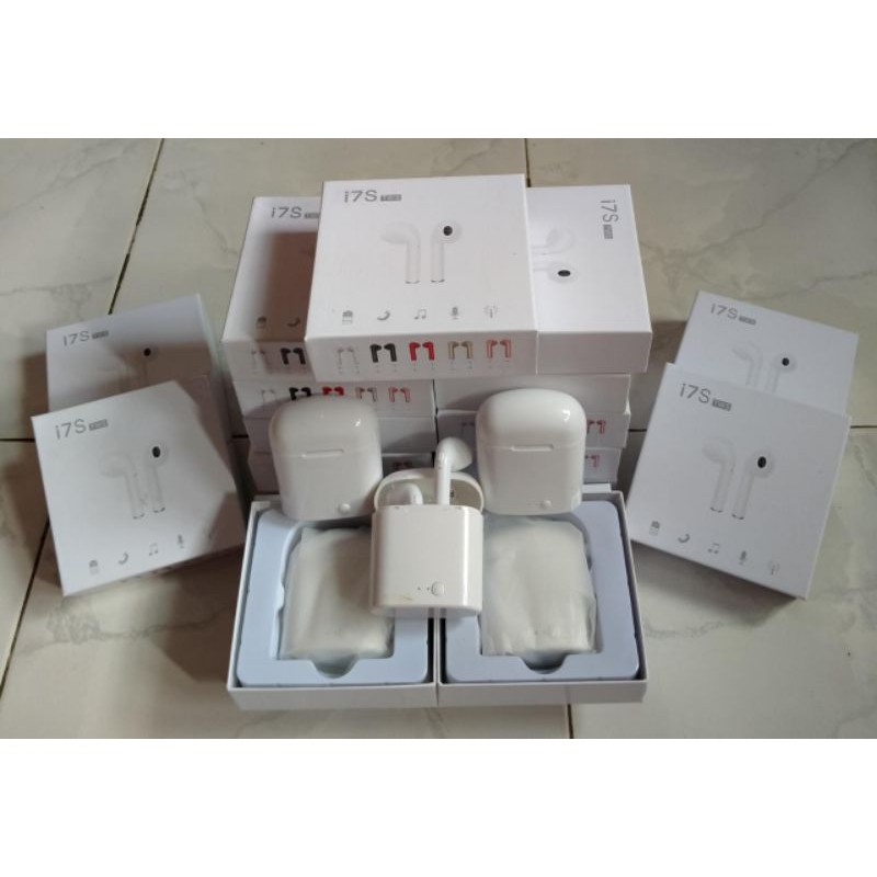 headset Bluetooth i7s