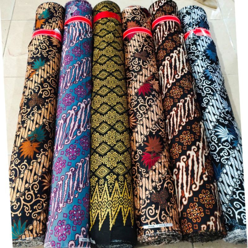 Bahan Batik Semi Sutra (HARGA PERSETENGAH METER)