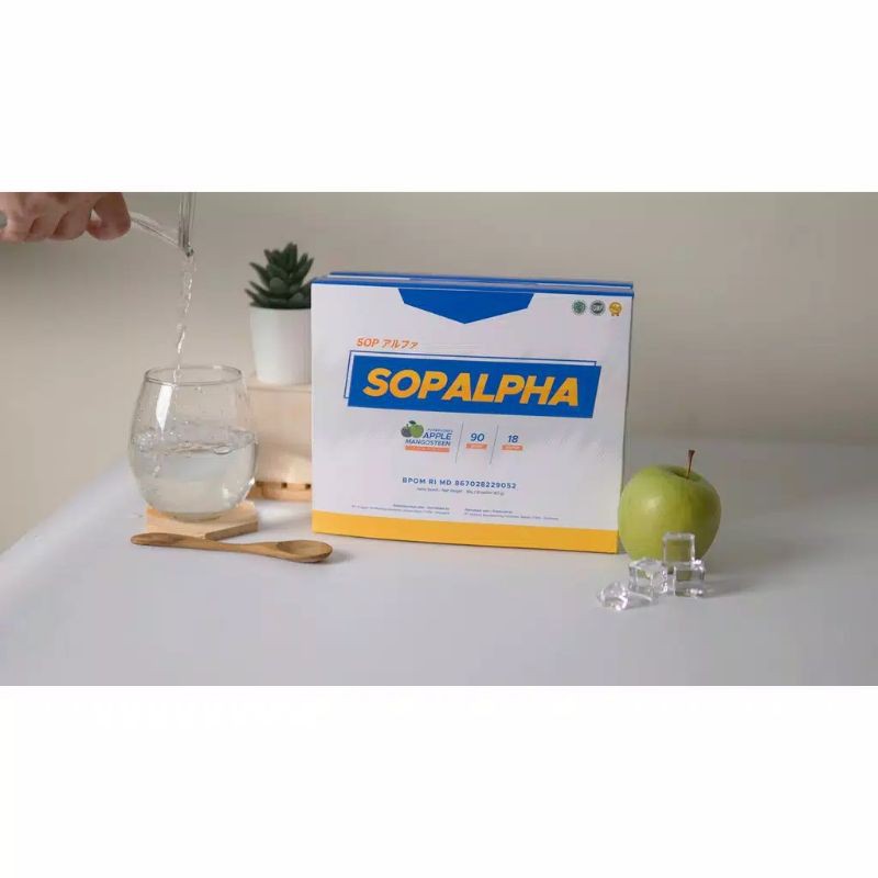 SOP ALPHA SOPALPHA BIOBOOST BIO BOOST VITAMIN BY DENNIS HADI