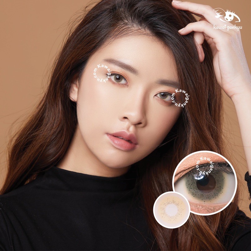 KawaiGankyu Softlens - Princess Sphinx Brown (1botol)