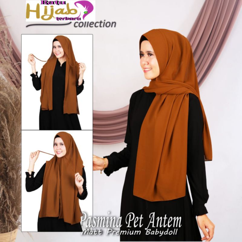 JILBAB ORI AWLIYA, PASHMINA PET ANTEM TALI ORI AWLIYA ALIYAR COLLECTION TERBARU