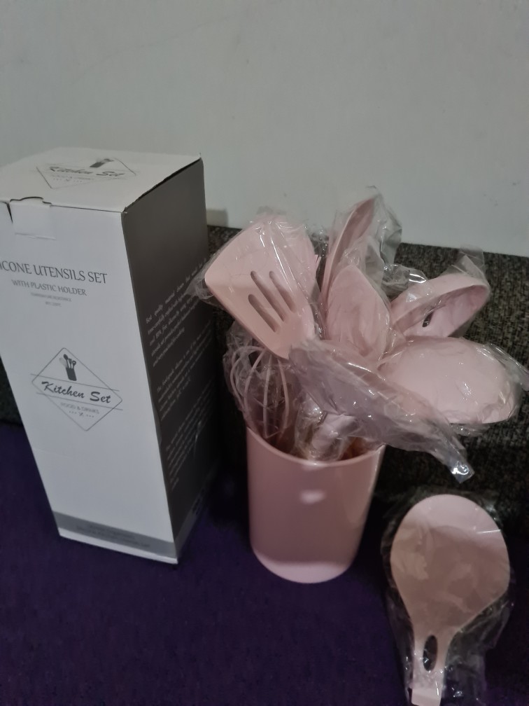 Markas88 Spatula Silicon 13 In 1 Spatula Set Peralatan Masak Spatula Silikon Tahan Panas