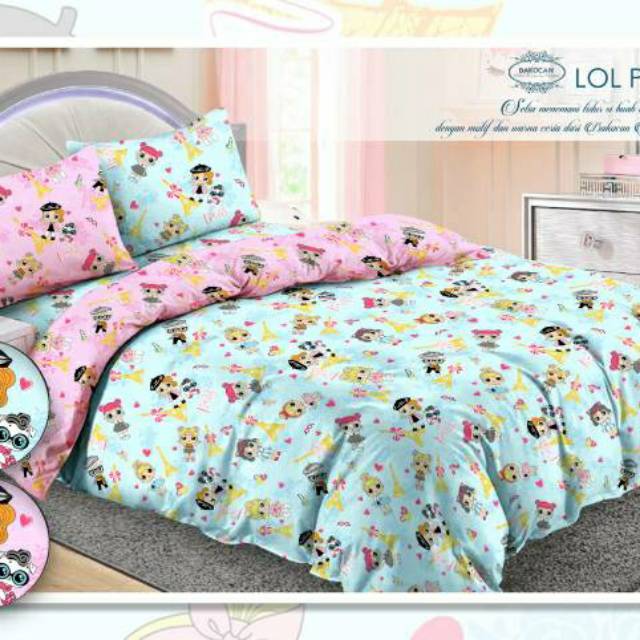  SPREI  MOTIF  ANAK  ANAK  LUCU KATUN LOKAL ESRA STAR  UK SINGLE 