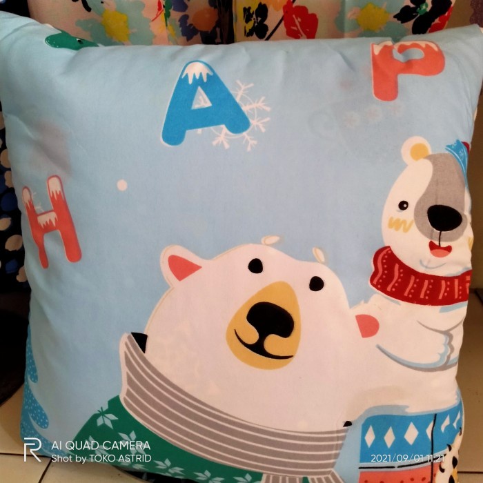 Balmut Bantal Selimut Balmut Anak Balmut Dewasa Bantal Selimut Motif - Biru Boneka Stok Terbatas