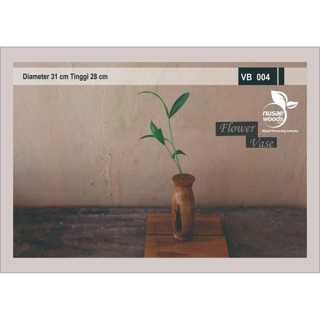 VAS BUNGA KAYU/VAS BUNGA/KADO UNIK/VAS KAYU/VAS BUNGA KAYU UNIK/VAS BUNGA CANTIK/VB04