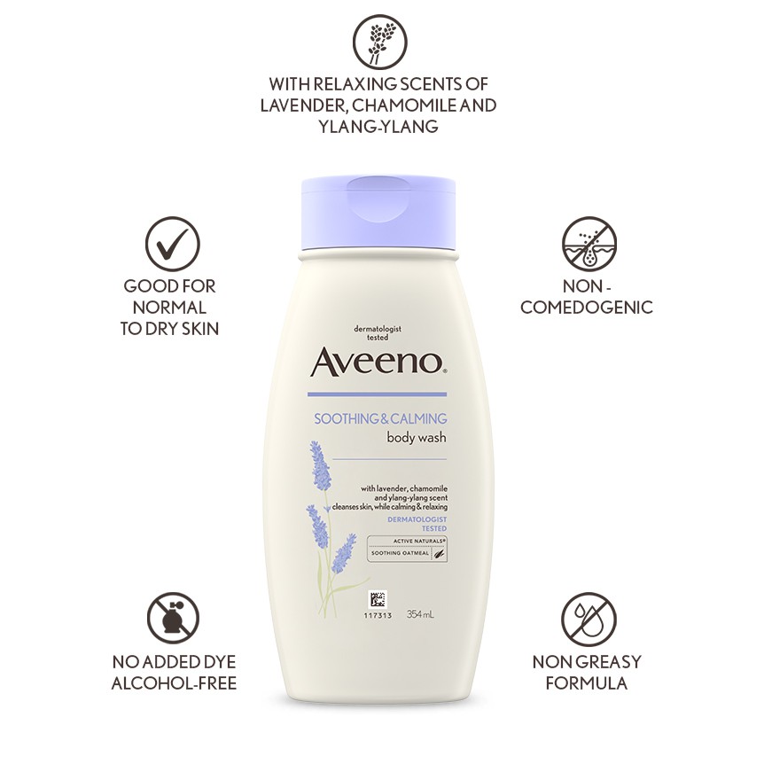 Aveeno Soothing &amp; Calming Body Wash 354ml