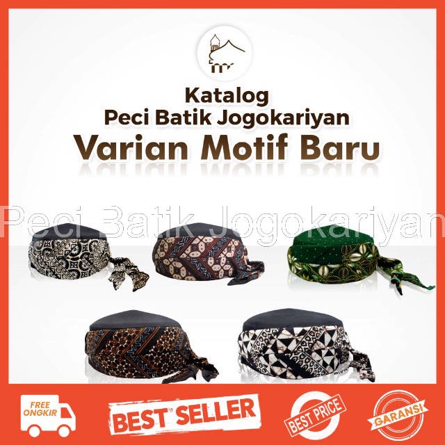 Peci Batik Jogokariyan - PECI BATIK JOGOKARIYAN ASLI MOTIF BARU PECI SOLAT PECI LIPAT KOPIYAH SONGKO