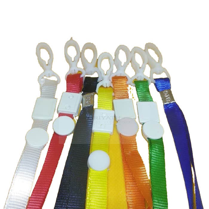 

TALI GANTUNGAN LANYARD ID CARD KAIT PLASTIK MURAH