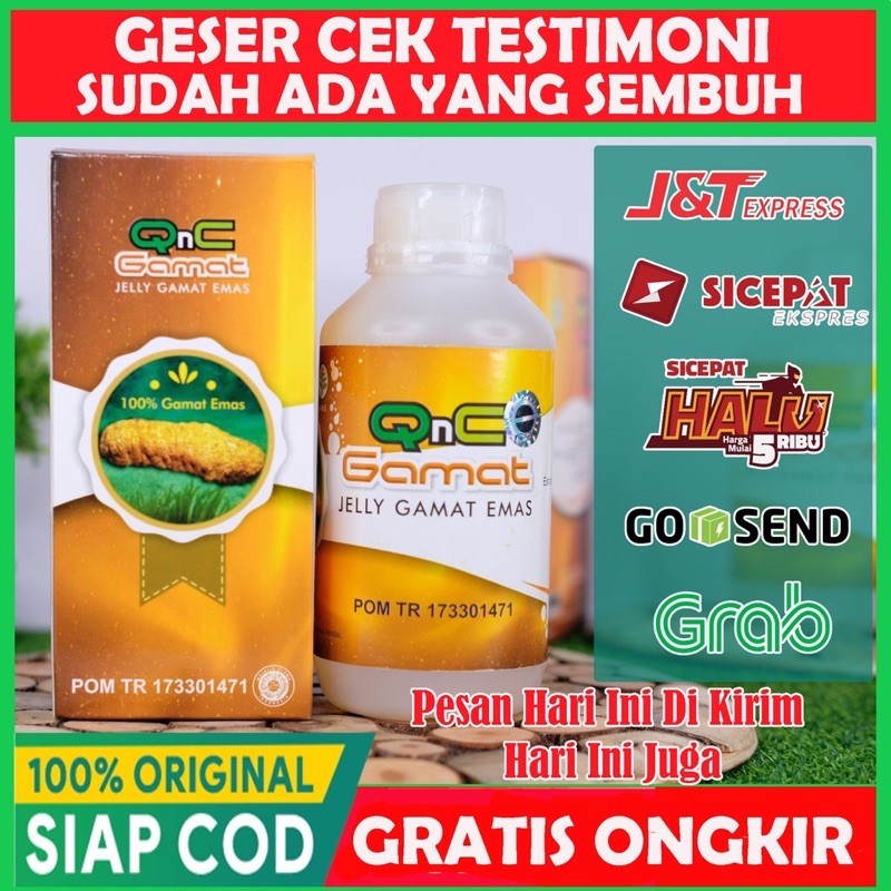 

JELLY GAMAT QNC ( mengobati penyakit lambung kronis , usus buntu , miom , dll )