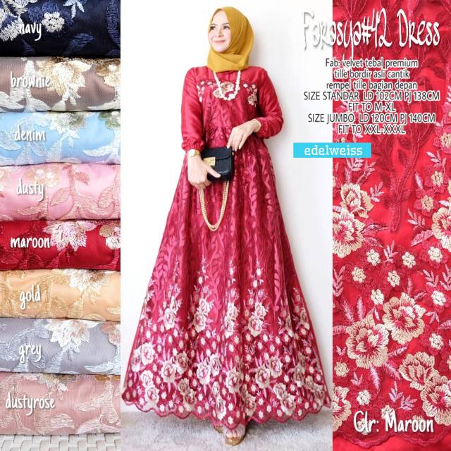 

Farasya #42 original Edelweish (warna tulis di catatan yaa)