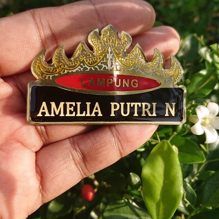 

NAMETAG SIGER LAMPUNG PAPAN NAMA DADA