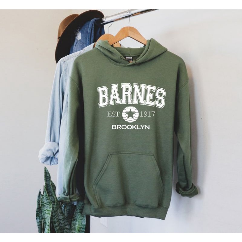 Hoodie BARNES 1917 Bigsize ( S - 6XL )  Sweatshirt Bucky Barnes Shirt Rogers Capatai America Winter Soldier Shirt T-Shirt Jumper Unisex Oversize