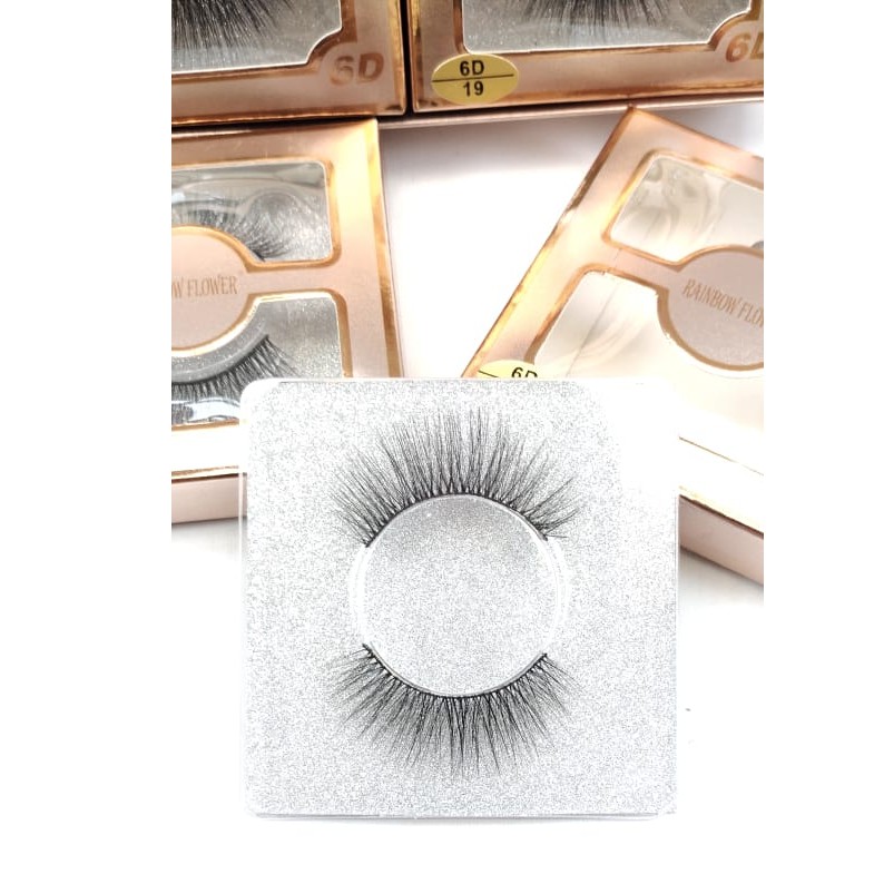 EYELASHES BULU MATA RAINBOW FLOWER 6D FASHION
