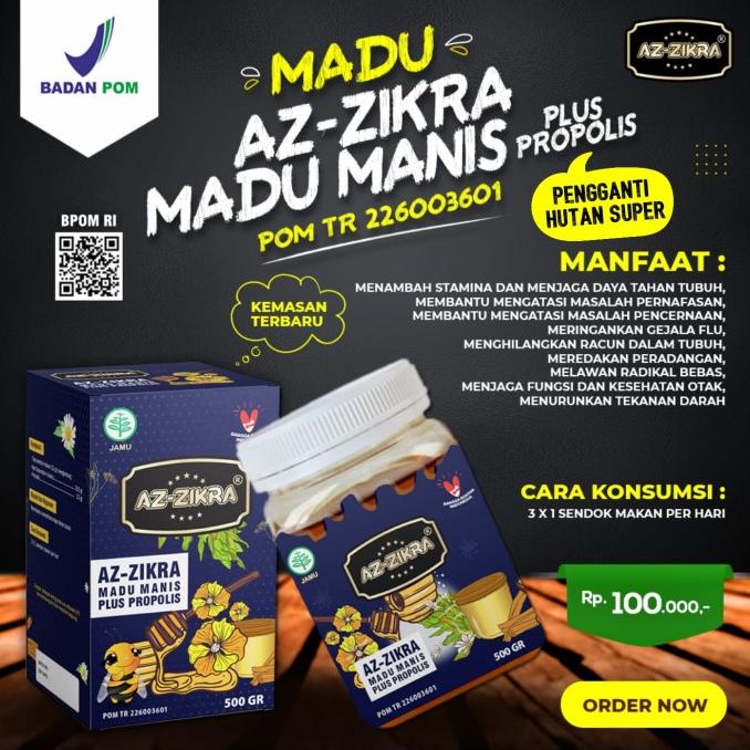 

Azzikra Az-Zikra Madu Super Special Odeng Original