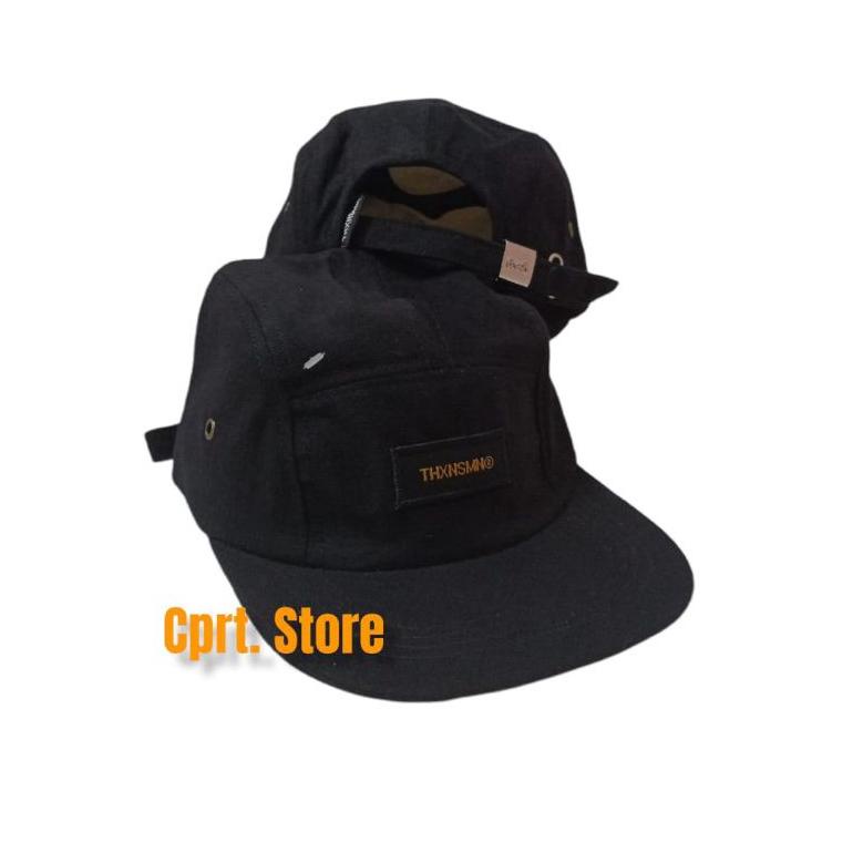 k9✥Ready✾ TOPI PANEL 5 DISTRO SKYMO TOPI BORDIR LABEL BRANDED TOPI PRIA WANITA CAPS FIVE PANEL BAHAM