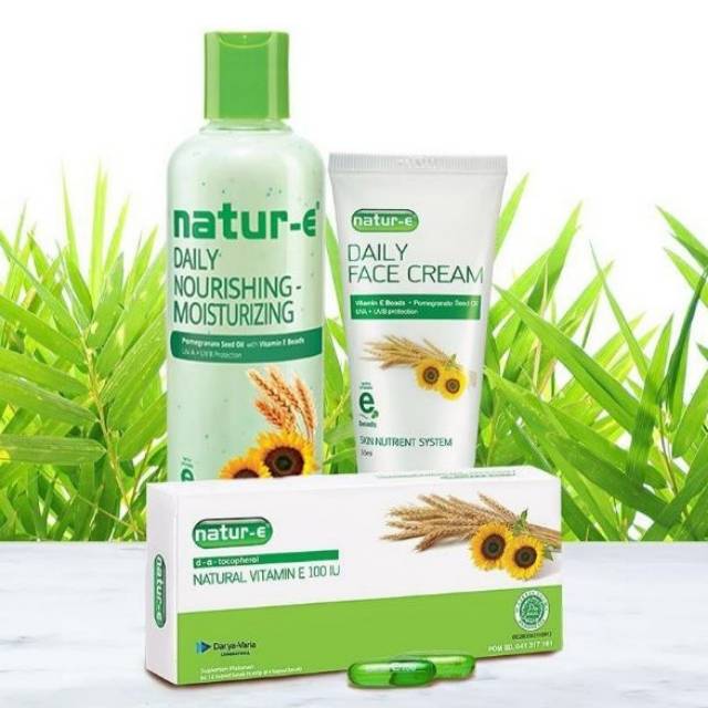 [FREE MASKER][COD]NaturE Nourishing 100IU (HIJAU) Satu Paket Lengkap TERMURAH