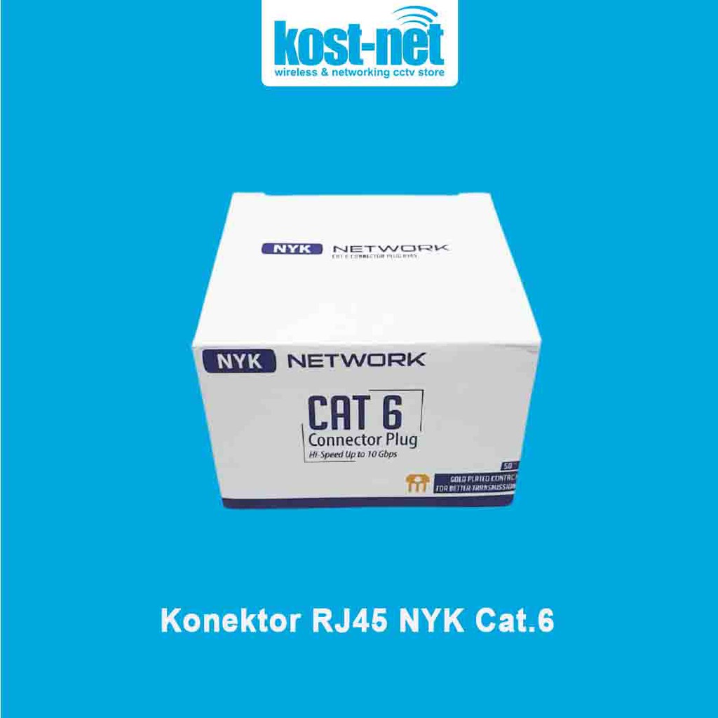 Jual Konektor Rj Nyk Cat Original Isi Pcs Shopee Indonesia