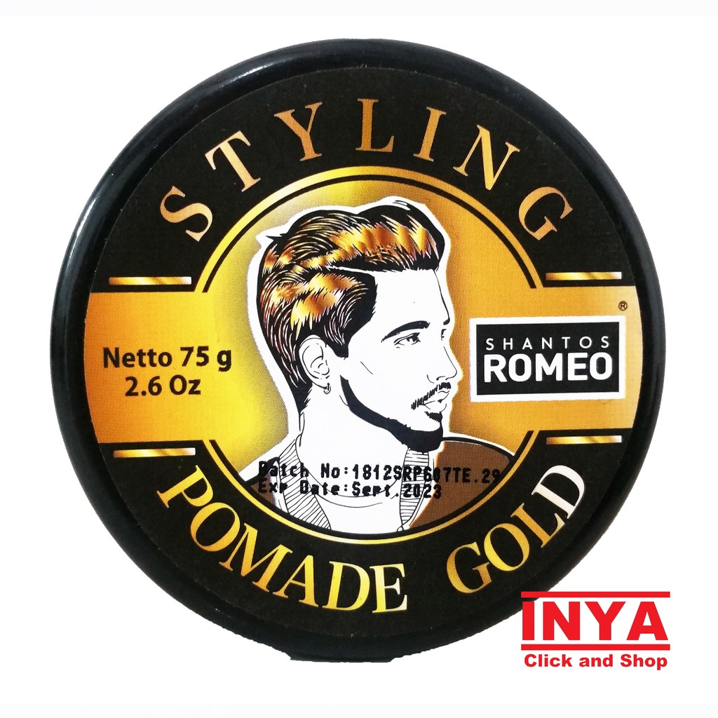 Pomade ROMEO SHANTOS GOLD STYLING 75gr