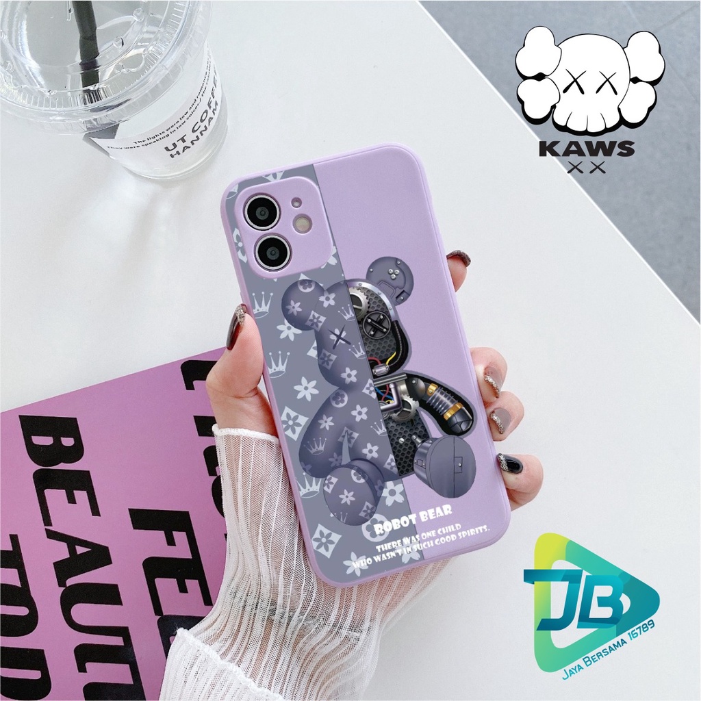 CASE CASING SOFTCASE SILIKON MACARON PELINDUNG KAMERA KAWS OPPO VIVO SAMSUNG XIAOMI REALME IPHONE ALL TYPE JB5371