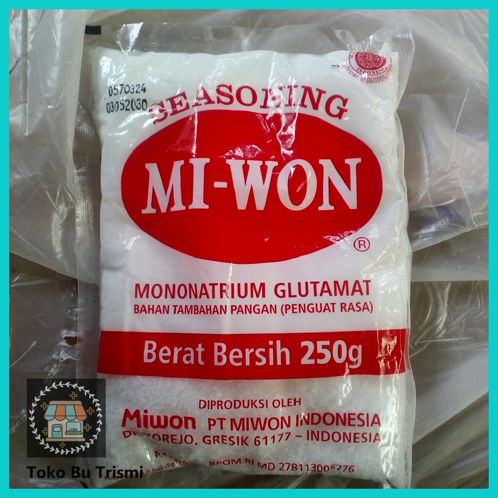 

MIWON MSG / Mononatrium Glutamat / Vetsin / Mi-Won Penyedap Rasa 250gr