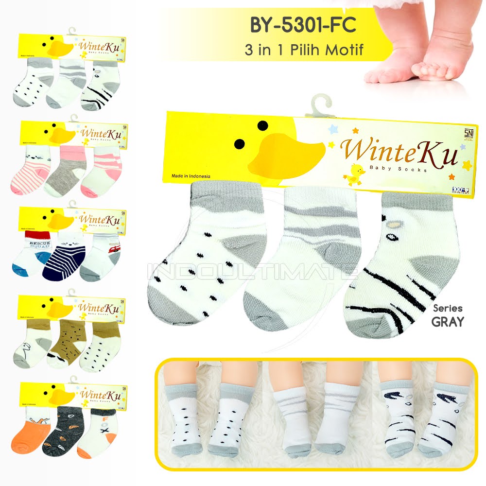 3Pcs Kaos Kaki Anak Bayi Balita Foot Cover Baby Socks Sock BY-5301-FC Pelindung Kaki Anak Bayi Balita Kaos Kaki Bayi Laki laki Kaos Kaki Bayi Perempuan Kaos Kaki Bayi Baru Lahir Newborn Kaos kaki Bayi Karakter Alas Kaki Bayi Sepatu Bayi