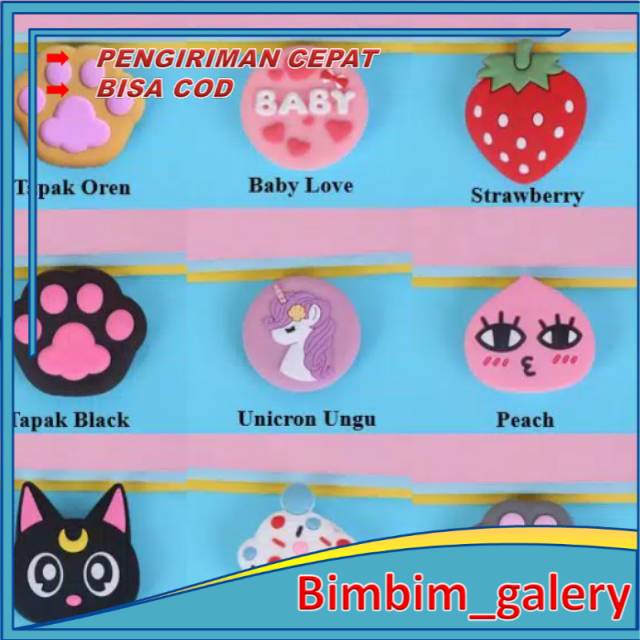 Pop Socket 3D Motif Karakter part 2