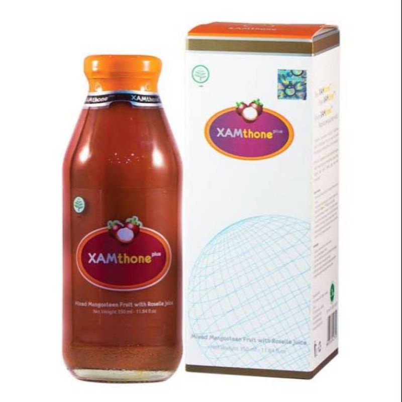 XAMTHONE PLUS KULIT MANGGIS 350ML ORIGINAL / XAMTHONE ASLI