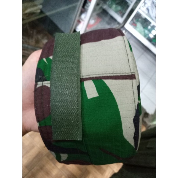 topi pet loreng malvinas tni