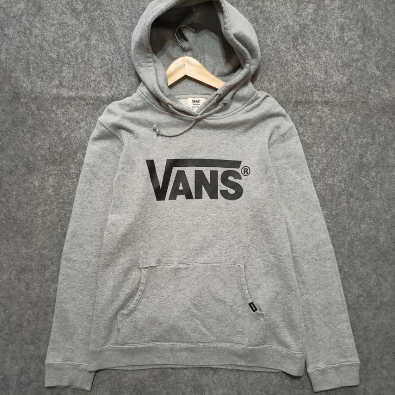 Hoodie Vans Second Preloved Original Grey