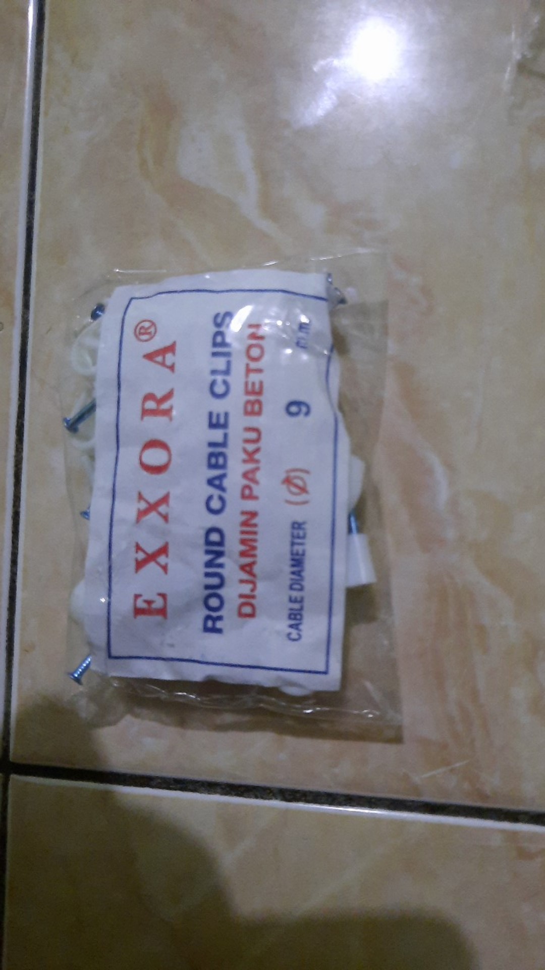 Mitra88sby Klem Kabel Listrik Exxora ( Paku Klem ) Beton