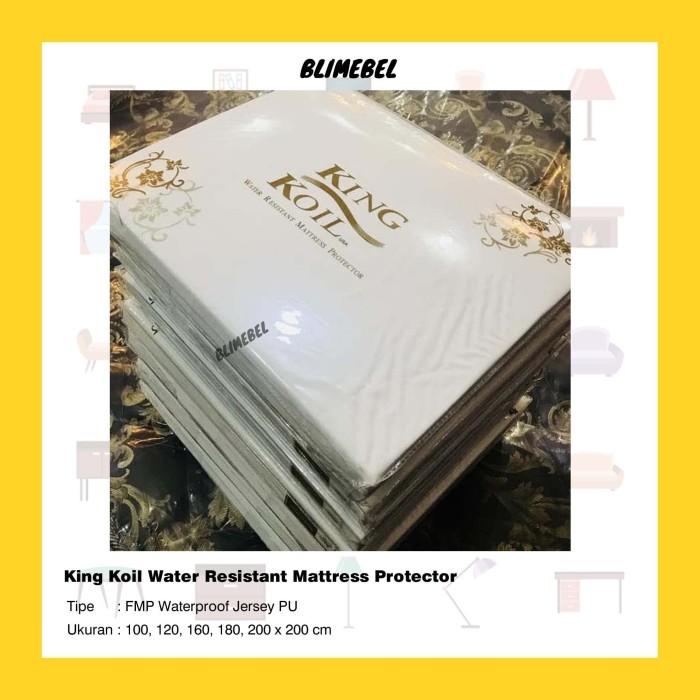 King Koil Mattress Protector Fitted Waterproof / Pelindung Matras King