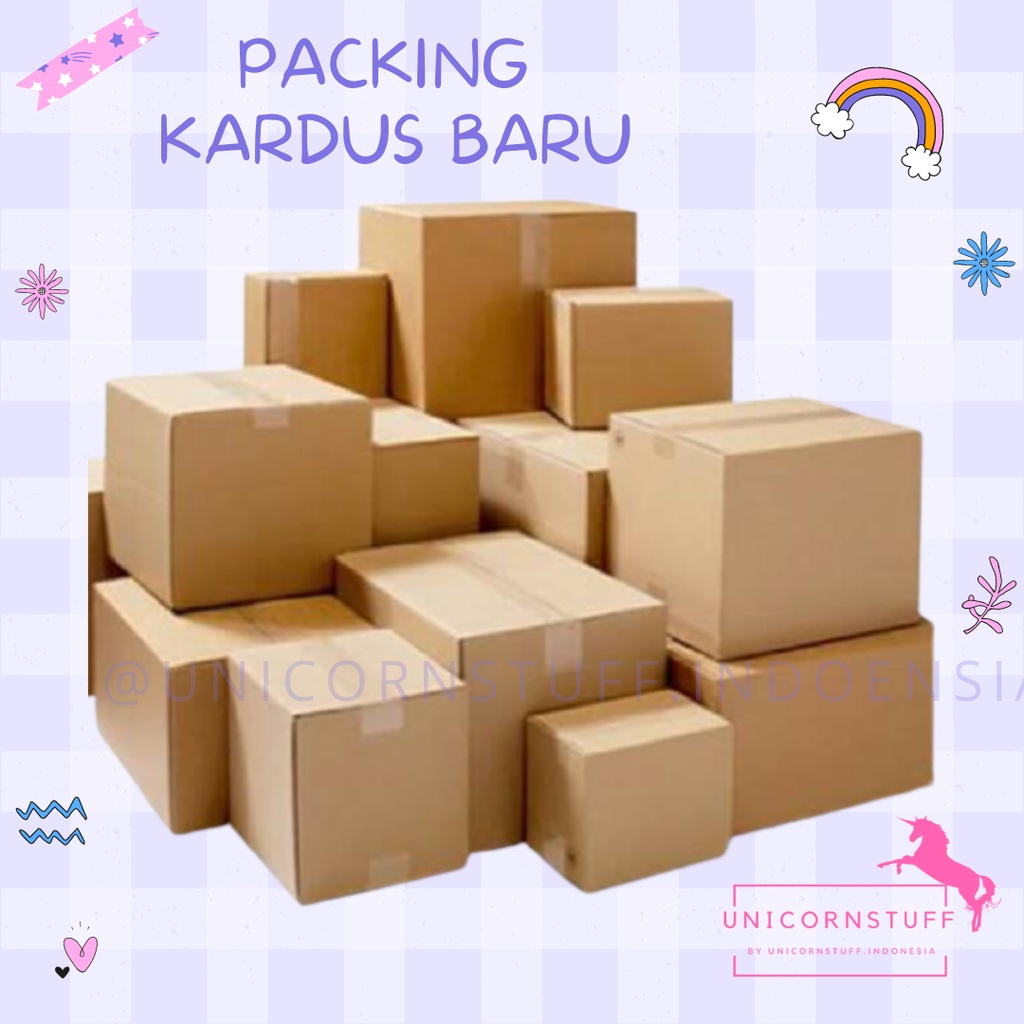 KARDUS UNTUK PACKING KHUSUS ORDERAN DI TOKO INI AGAR BARANG TIDAK RUSAK DAN UNTUK KADO