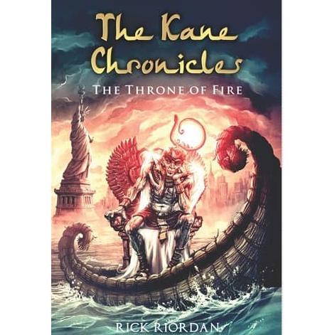 

THE KANE CHRONICLES 2 THE THRONE OF FIRE Star Seller