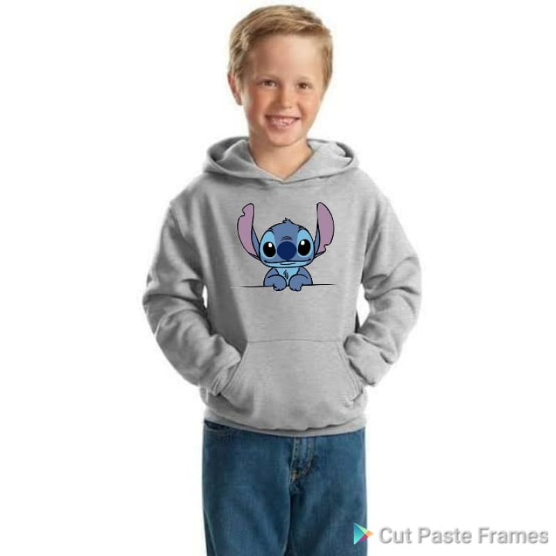 JAKET ANAK HOODIE STITCH