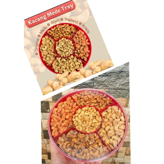 

KACANG MEDE / MENTE TRAY PREMIUM MIX 5 VARIANT MURAH
