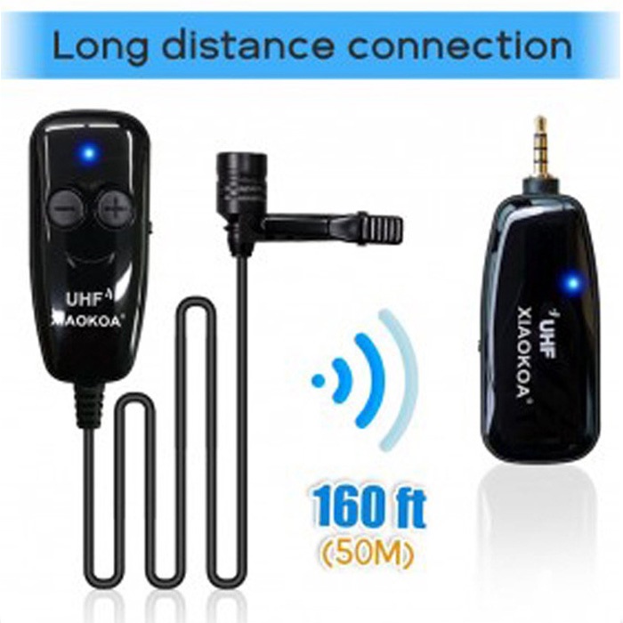 Microphone Wireless UHF
