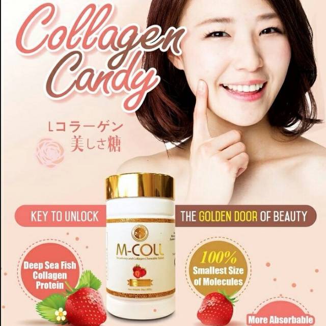 M COLL KOLAGEN COLLAGEN SKIN CARE AMPUH IMPOR ASLI MCOLL M - COLL