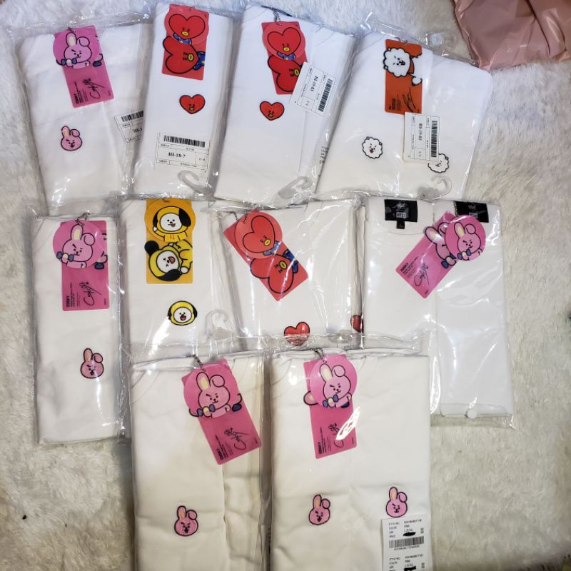 PELUNASAN BT21 TSHIRT HUNT X HUNT