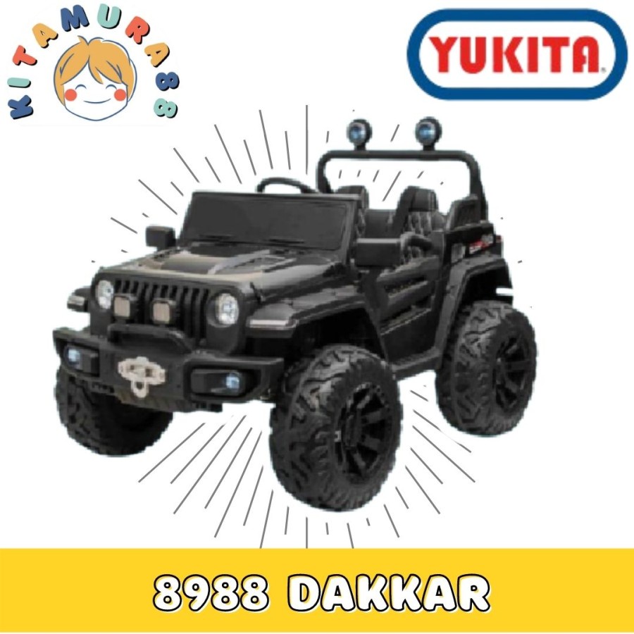 Mainan Anak - Mobil Aki YUKITA JEEP DAKAR 8988